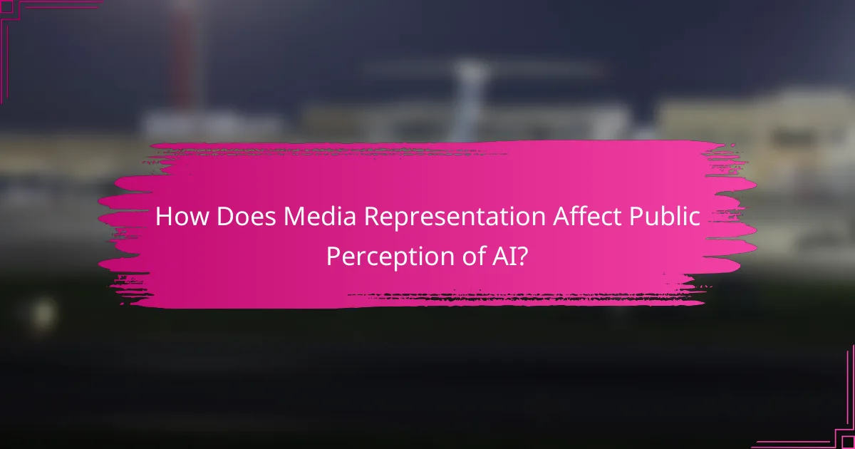 How Does Media Representation Affect Public Perception of AI?