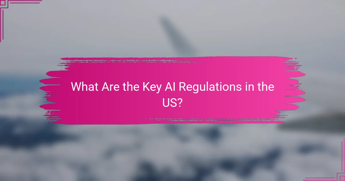 What Are the Key AI Regulations in the US?
